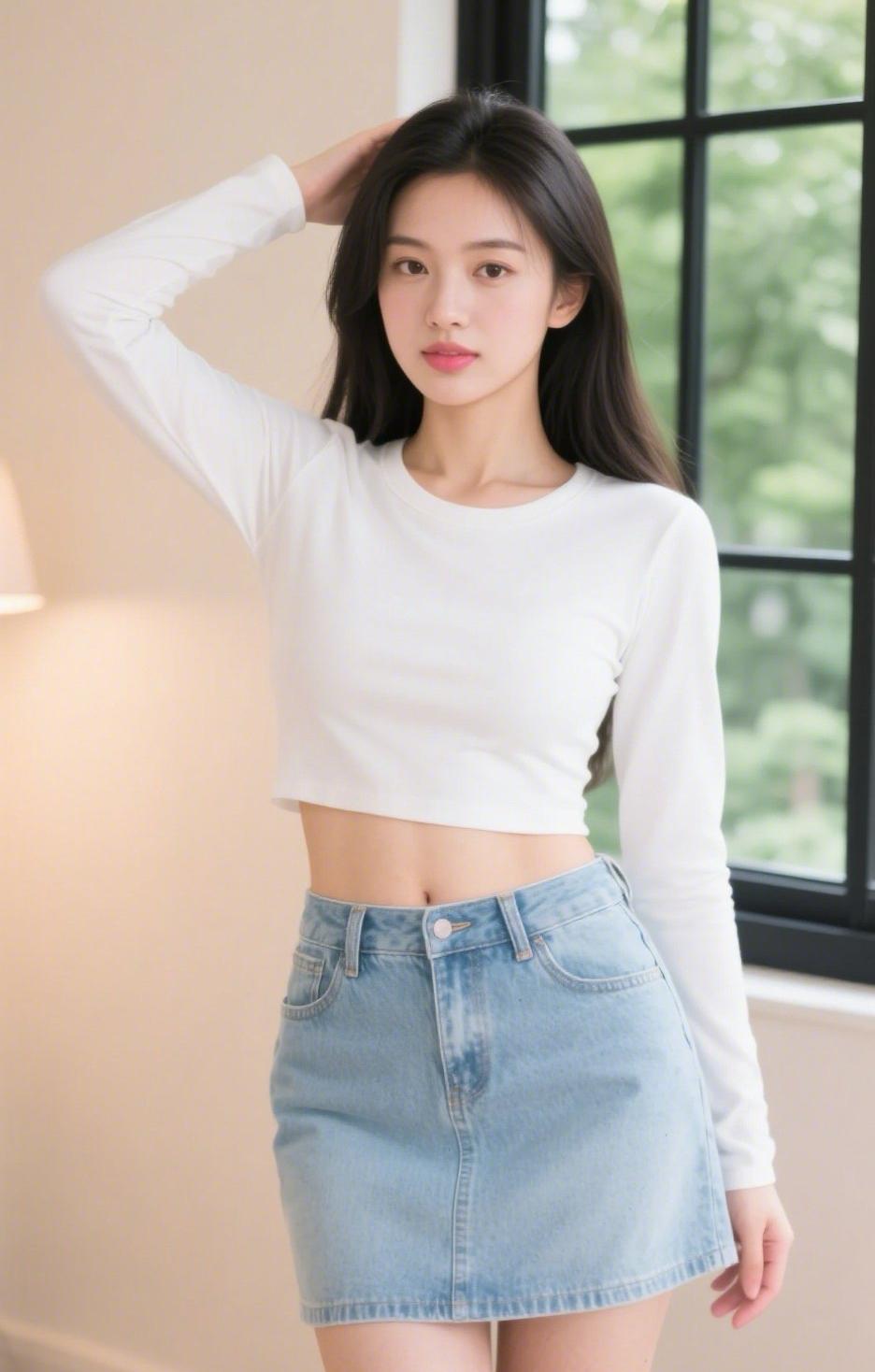 女子无才便是德，所以我们要遵从老祖宗的教导呀…所以看我只看外貌，不要看