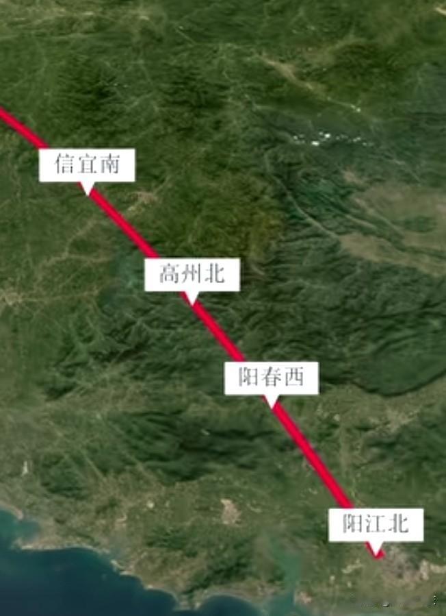 信宜和高州最近有一条比较热门的高铁线路备受讨论。这条线路与此前提出的深圳到珠海的