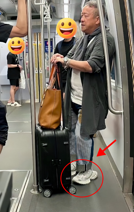 惊！曾志伟上脚近万巴黎世家鞋