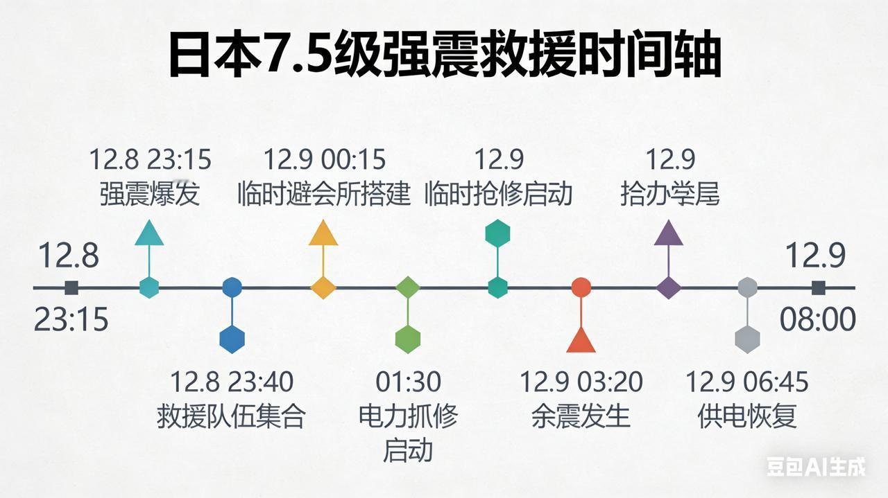 双震暴击！日本救援与余震的生死竞速深夜强震撕裂平静，7.5级主震刚致23人