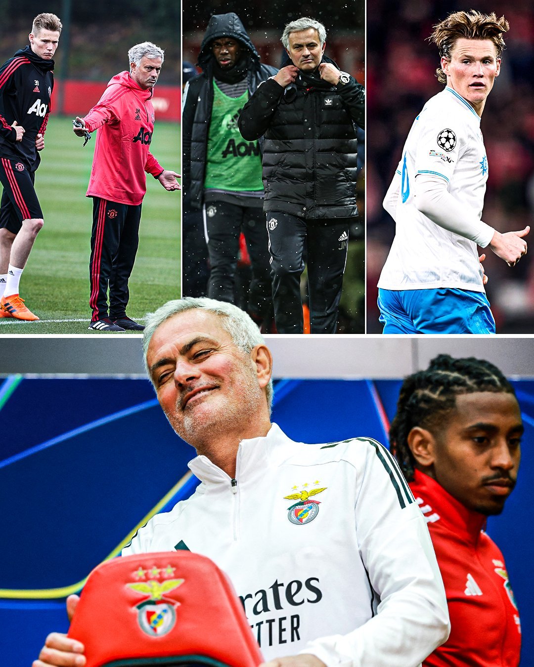 麦克托米奈将球衣送给穆帅本菲卡2比0那不勒斯不忘知遇之恩！穆帅透露，昔日弟子麦