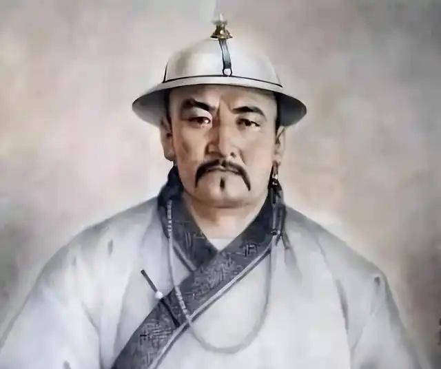 噶尔丹在最后时刻身边仅仅剩下女儿钟济海以及两位军官和不足百人的军队，曾经坐拥十万
