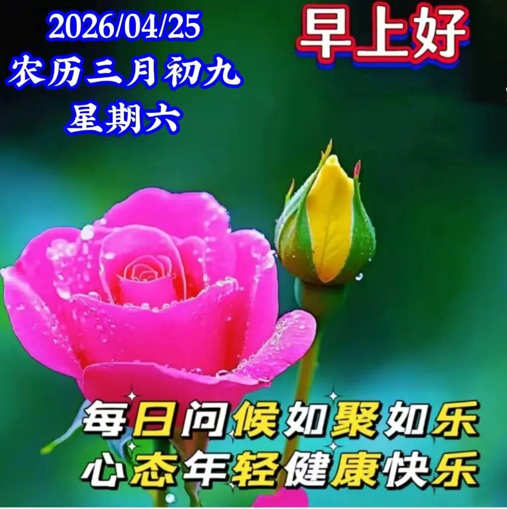 早安！最动人的甜，从不是转瞬的惊艳✨，而是在漫长岁月🌿，慢慢沉淀🌸，悄悄酝酿