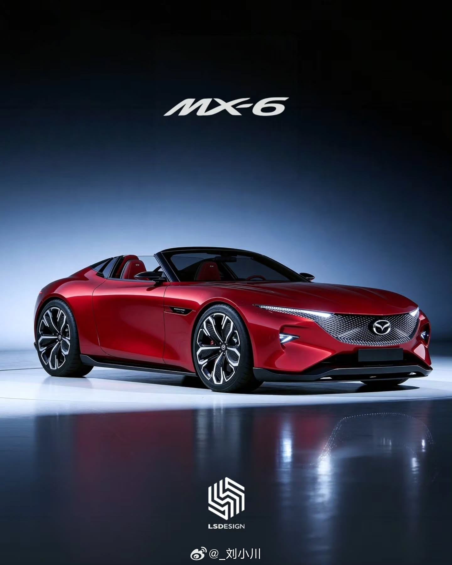 马自达MX-6复活渲染图马自达MX-6复活渲染图，这也太帅了吧，大家觉得怎么样