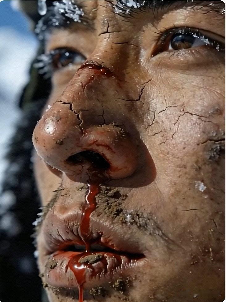 边防战士冻裂的手和脸，藏着对祖国最深的爱！边防战士的手冻裂了，脸冻伤了，手捧