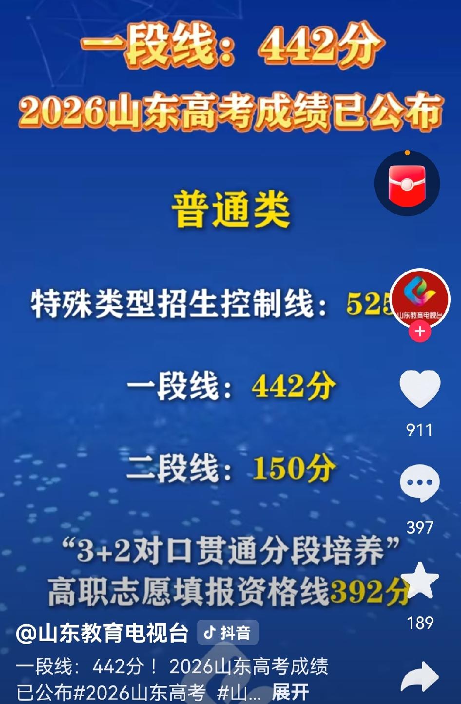 我家侄女高考成绩588，这个分数真的太尴尬了。我们山东最好的学校山东大学是