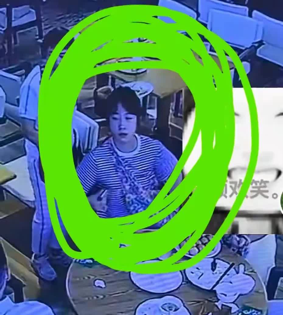 这是酒店捏鸡蛋姐，“社会性死亡”，酒店服务员，说细节：邻桌大妈曾劝说反被骂，用1
