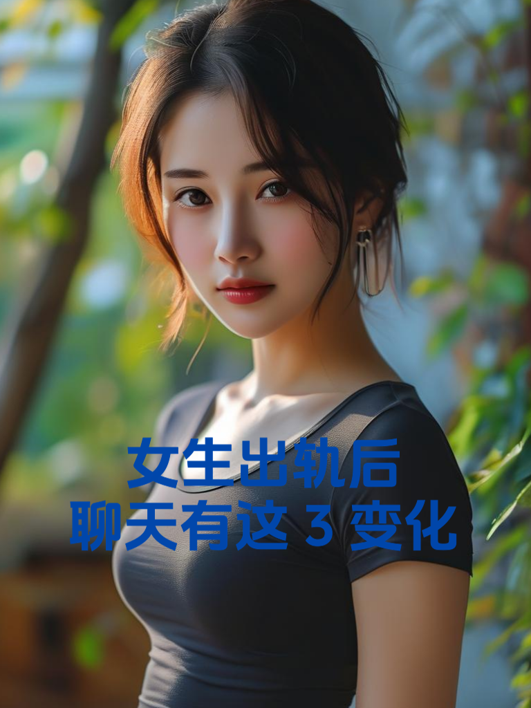 女生出轨后，聊天有这3变化