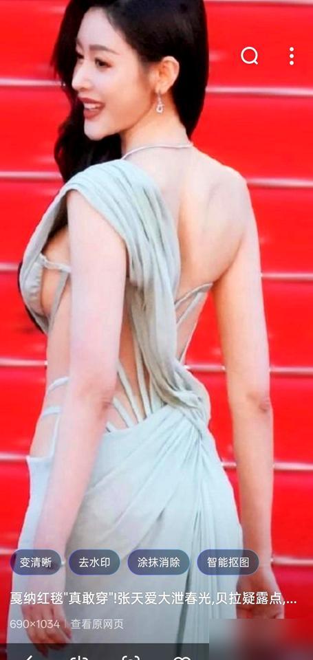 戛纳红毯，撕下了最后的遮羞布。男星敞怀露胸肌，全网吹捧“行走的荷尔蒙”；女星刚穿