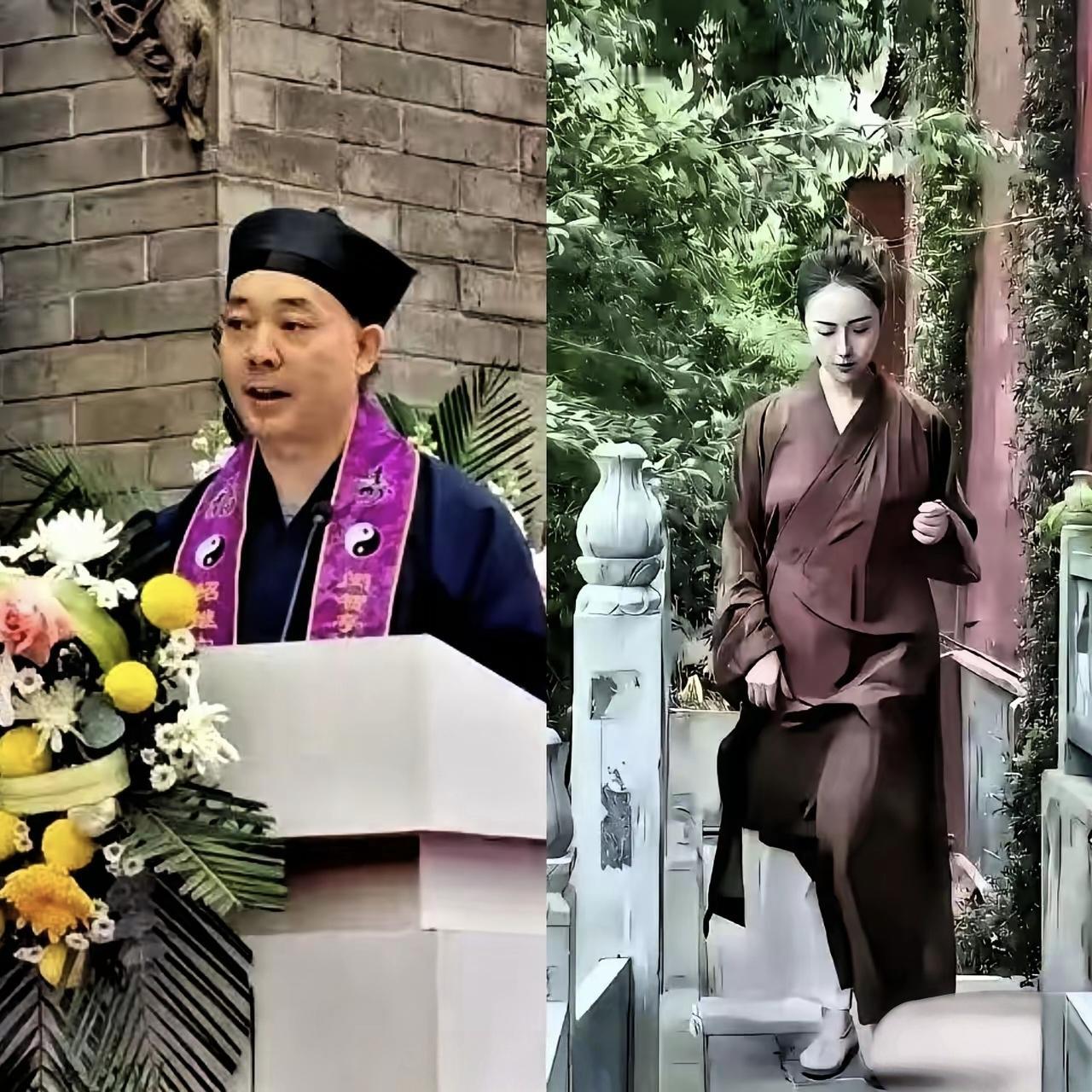 一边是道貌岸然、在台上宣讲戒律清规的道协会长，一边是被爆隐婚生子、挪用庙产、给情