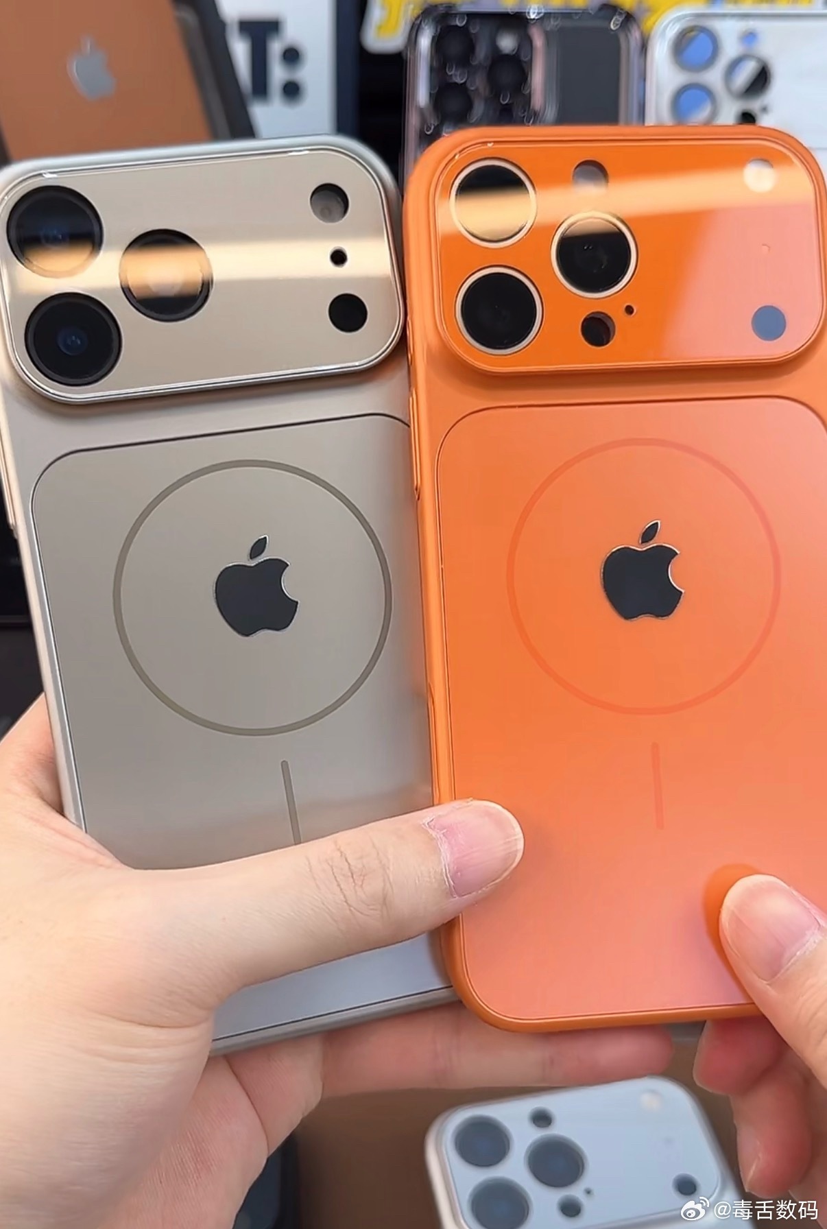 现在已经有卖这种改iPhone17Pro的壳子了，29.9，不懂手机的可能觉得