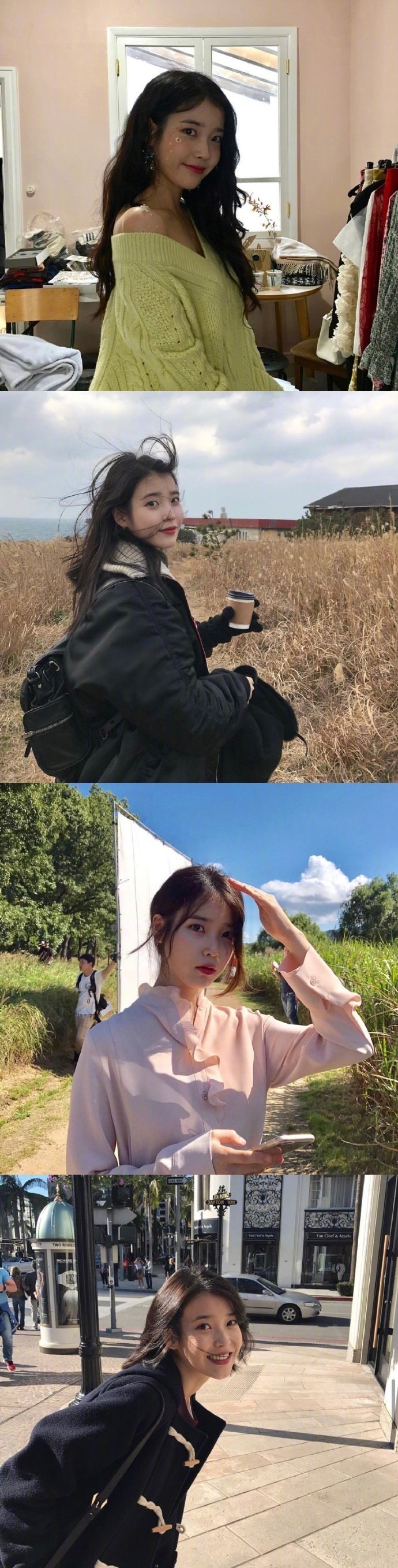 IU可可爱爱，谁人不爱~明星