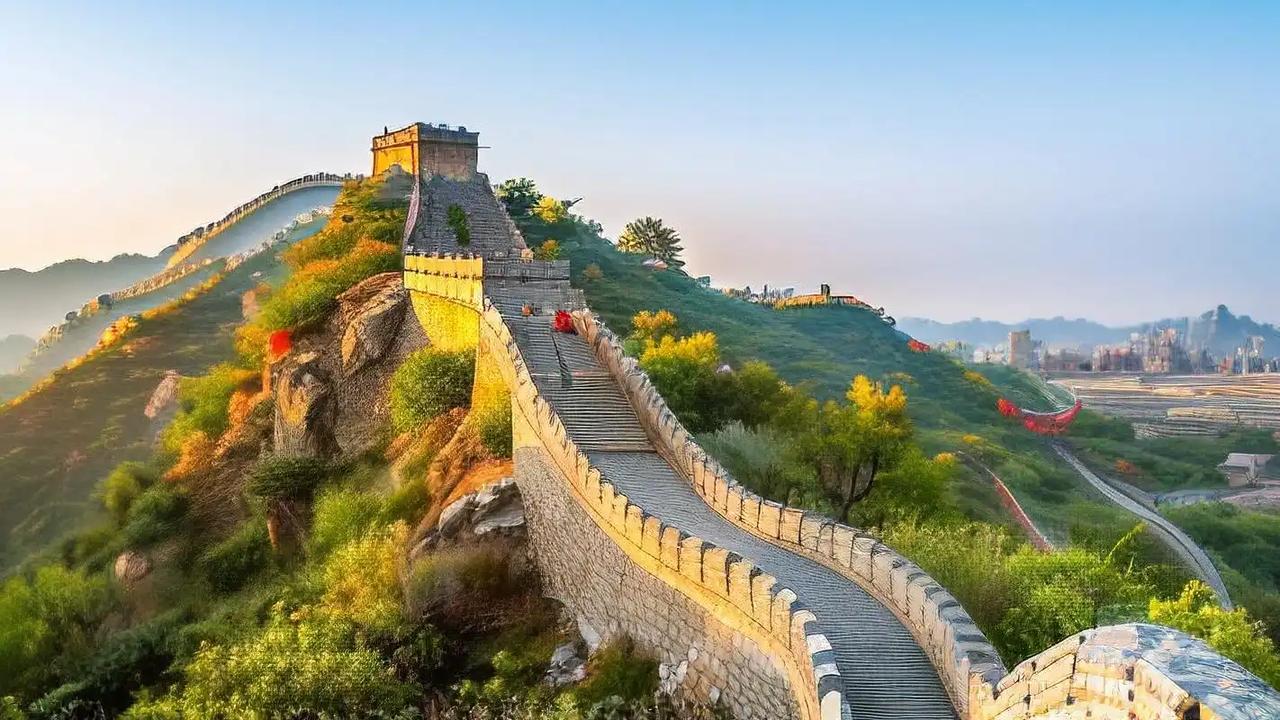为什么长城修得这么矮，而且还是建在山上？ 这是为了防备游牧民族。 从明朝