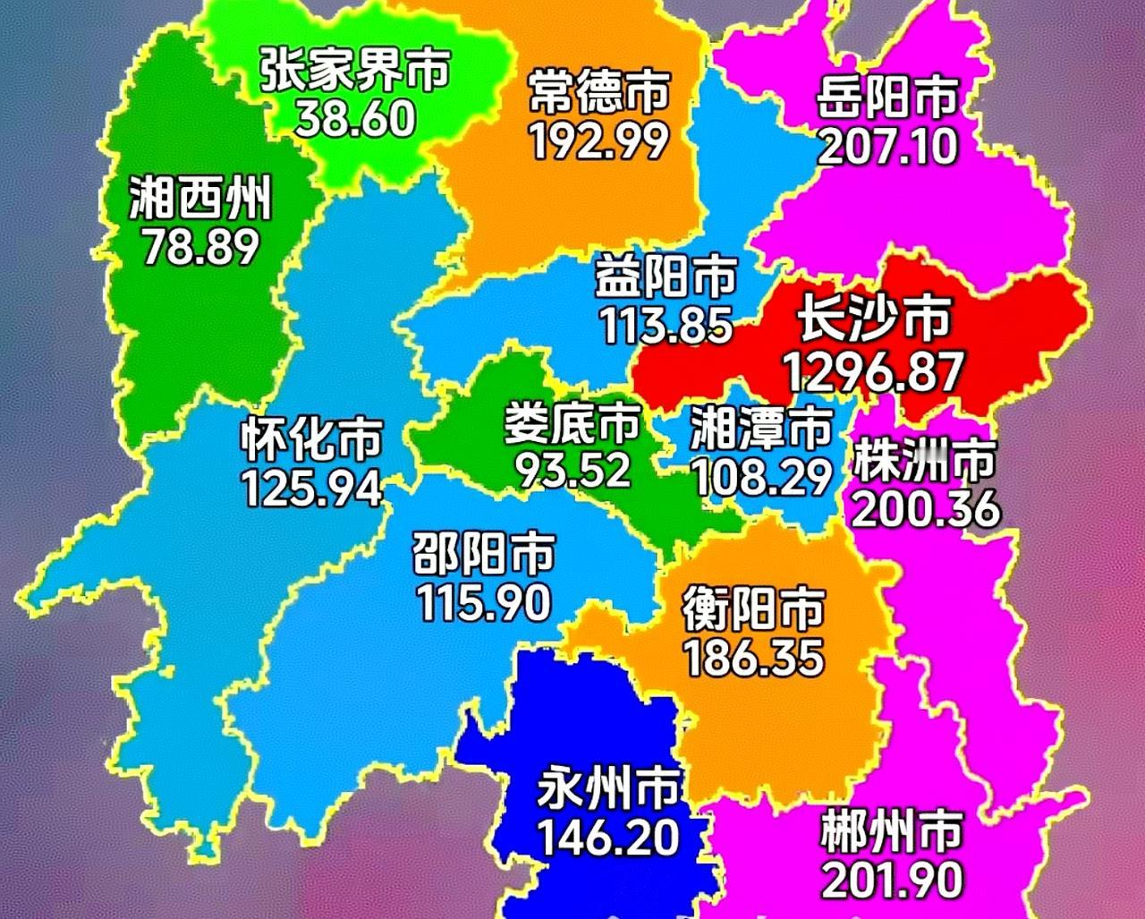 看湖南2025年的经济发展版图，湖南的经济也就是这样了，一年比一年也强不了多少。