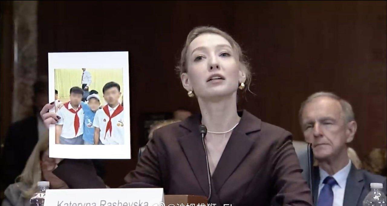 乌克兰“人权活动家”卡捷琳娜·拉舍夫斯卡娅写了个很离谱的小故事，说俄罗斯把战争期