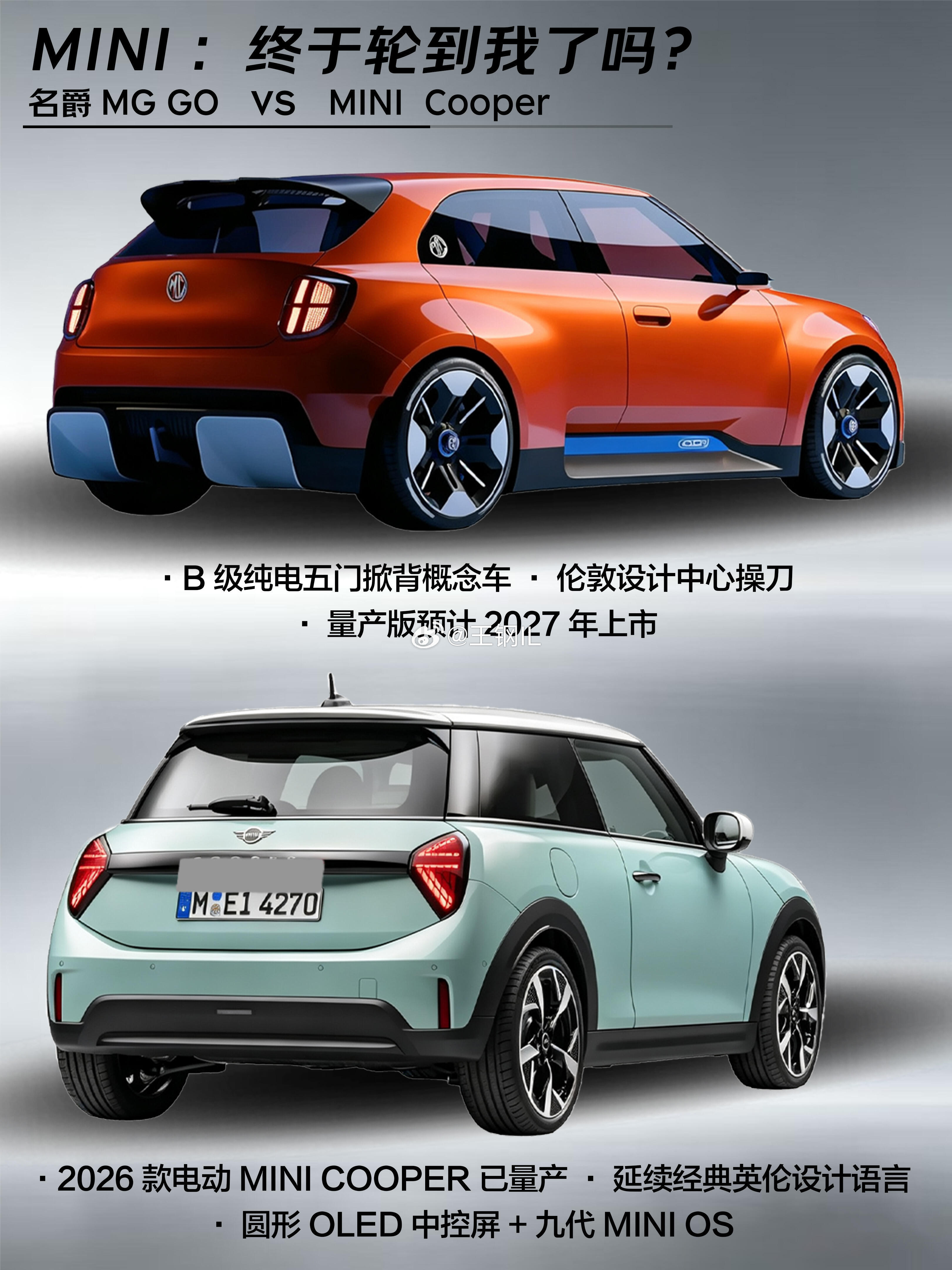 2026年古德伍德速度节上，MG发布了一台纯电概念掀背——MGGO!圆润的线条