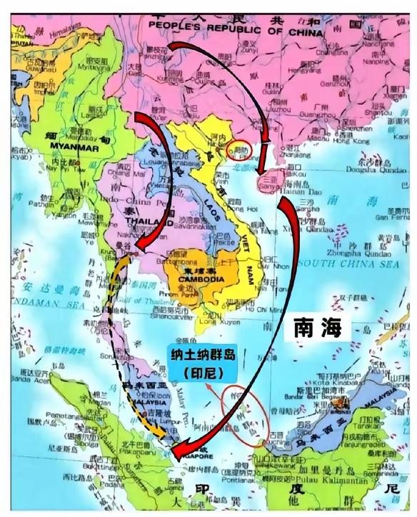 越南，已经主动从中国的经济巨舰上跳船了！广西这条平陆运河，今年9月就要正式通