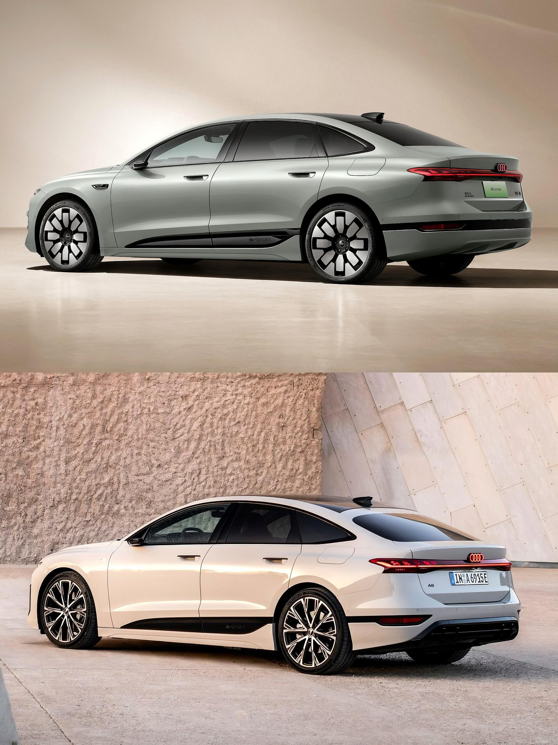 大v聊车从Sportback变成国产三厢版——A6Le-tron图上：A6L