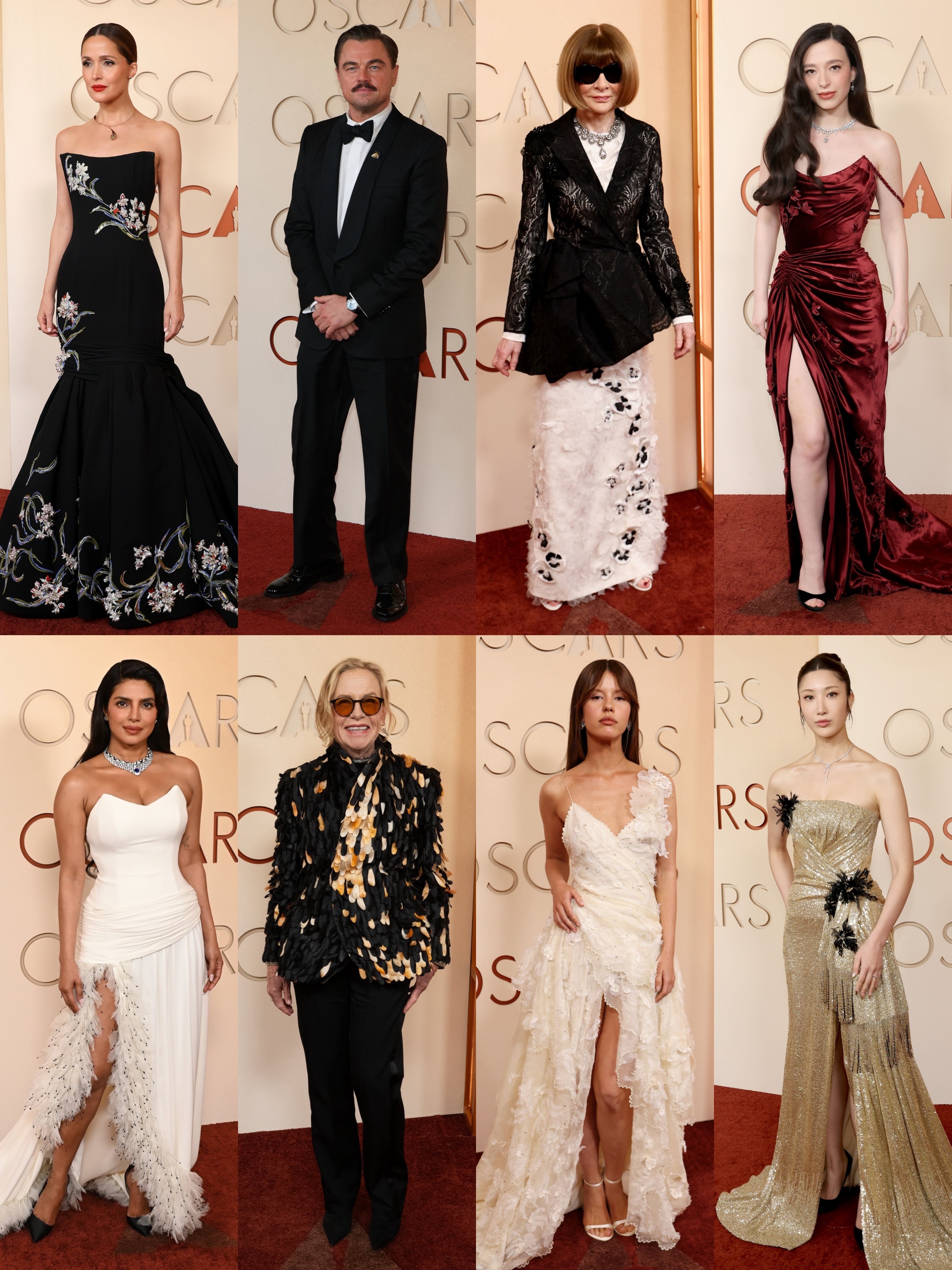 今日奥斯卡红毯，应该是Dior与CHANEL相继换帅之后正面Bat