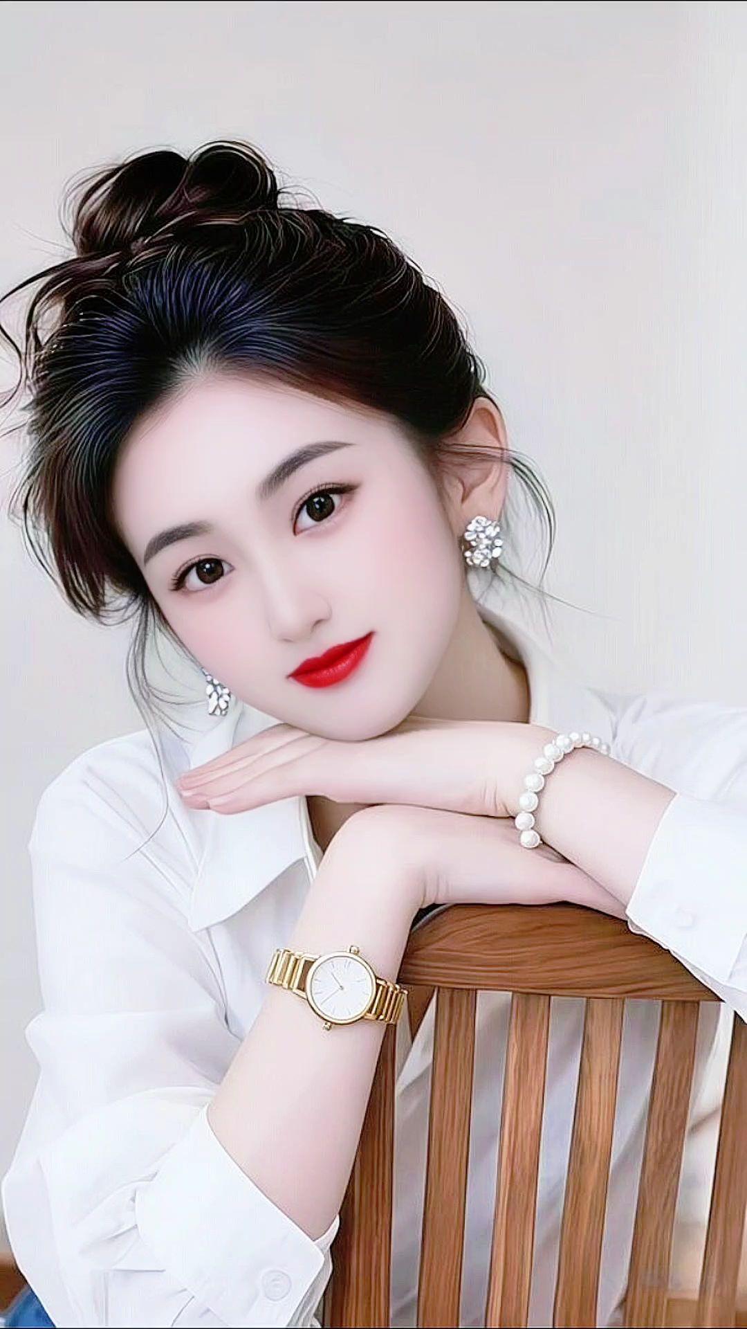 白衬衫的小姐姐高级的美一定是独立与优雅优雅气质御姐温婉气质风