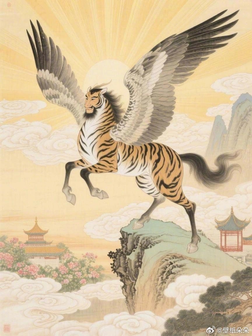 中国神话上古灵兽祥瑞头像合集