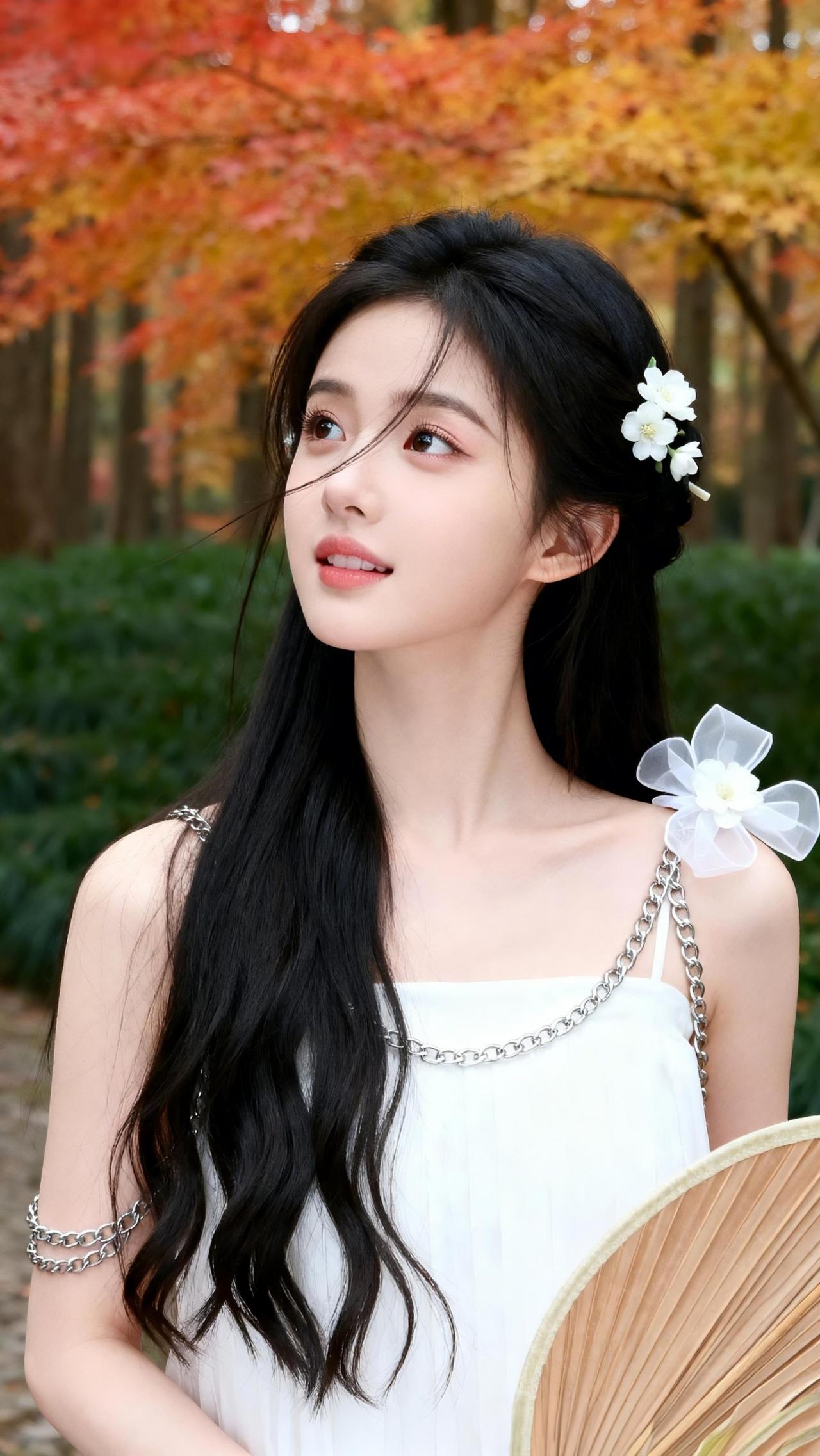 拥有清冷出尘的气质的绝美女孩，穿搭尽显优雅大气，就像从画中走出来的仙子。有哪些