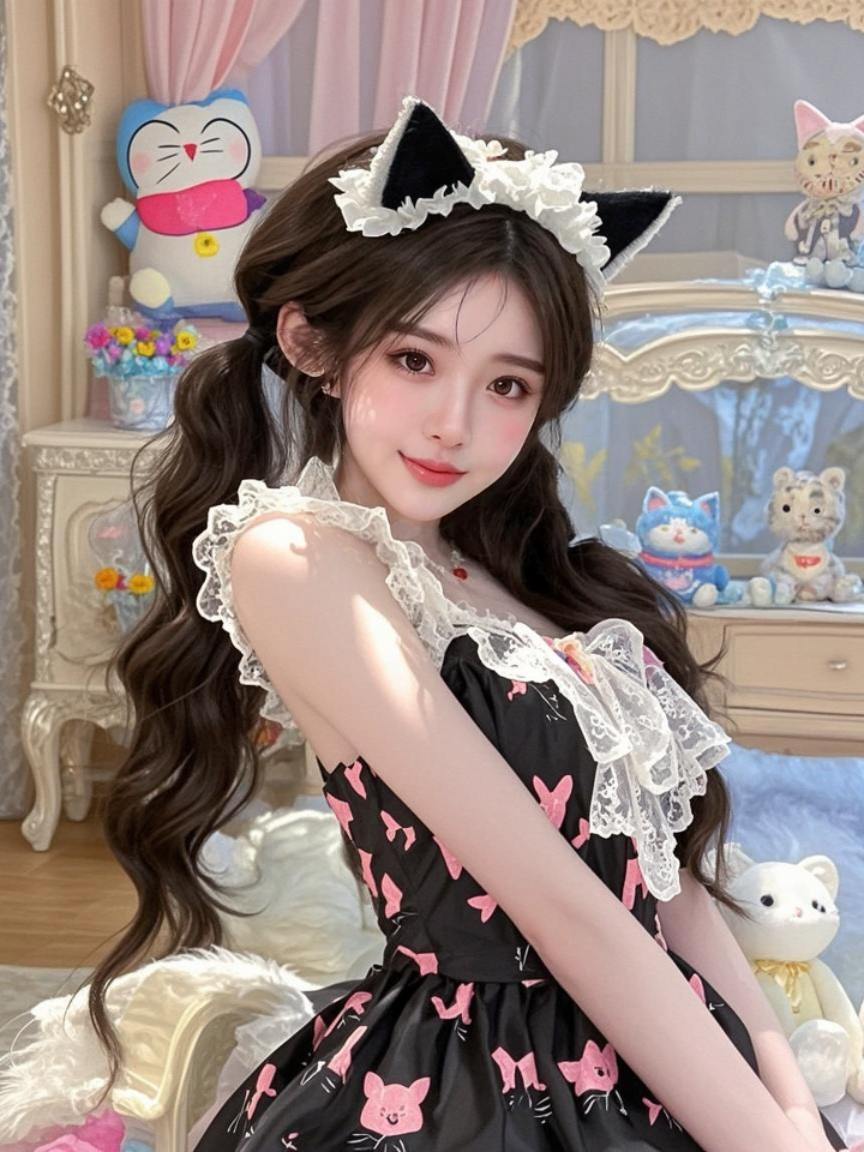 洛丽塔自拍 原来ai写真可以这么美 人生总得有一套ai写真吧 谁拍谁好...