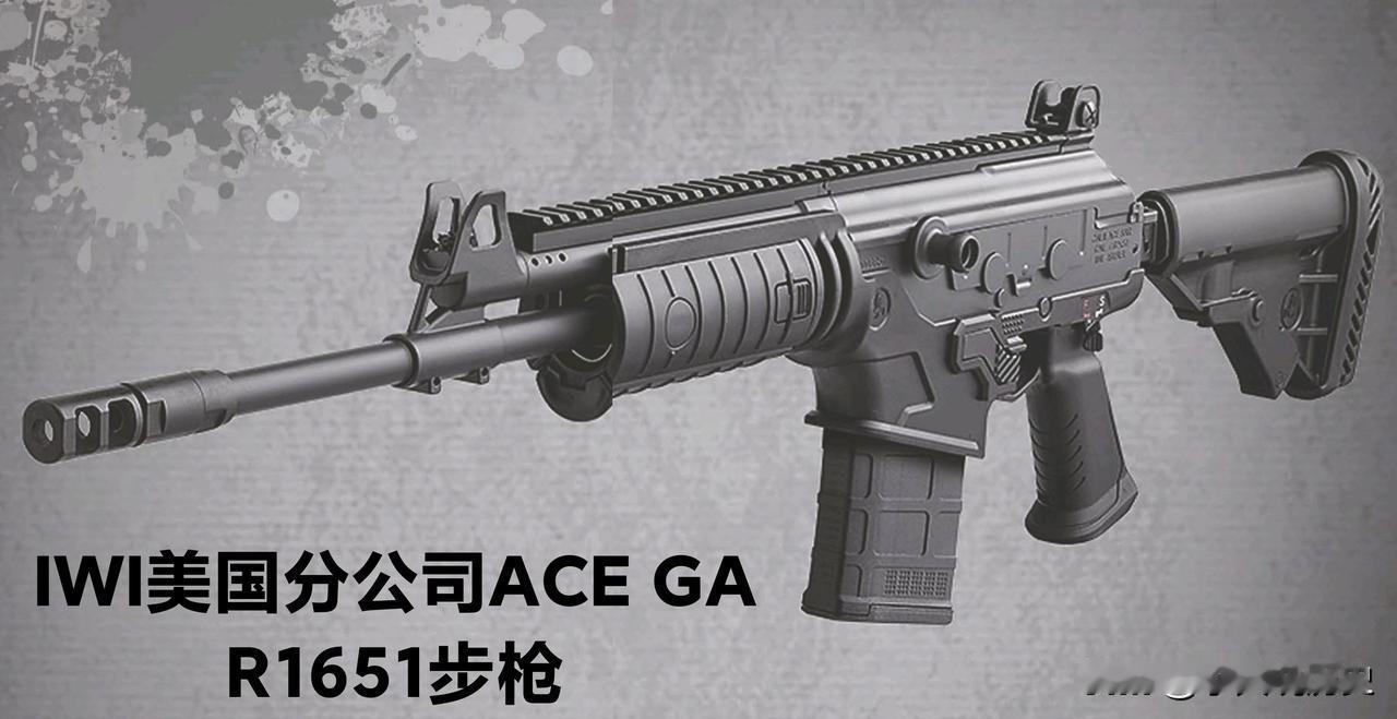 IWI美国分公司ACEGAR1651步枪GAR1651半自动步枪，是以色列武