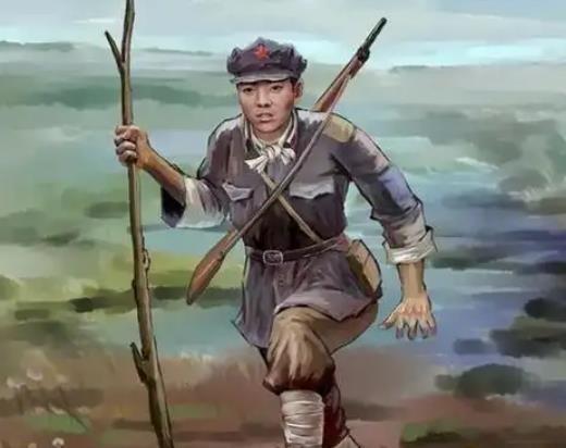 1935年，小红军罗玉琪过草地时突然腹痛不止，碍于女同志就跑远处去方便，不料返回