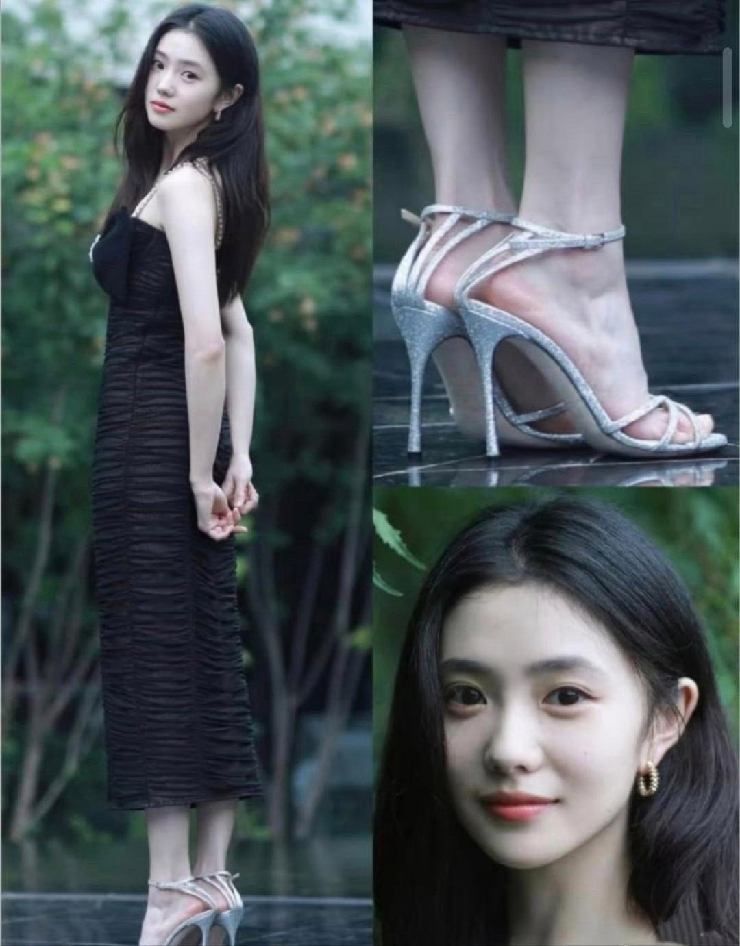 刘浩存这脚也太标准了吧，妥妥的舞蹈生标配，线条和质感都透着专业范儿！