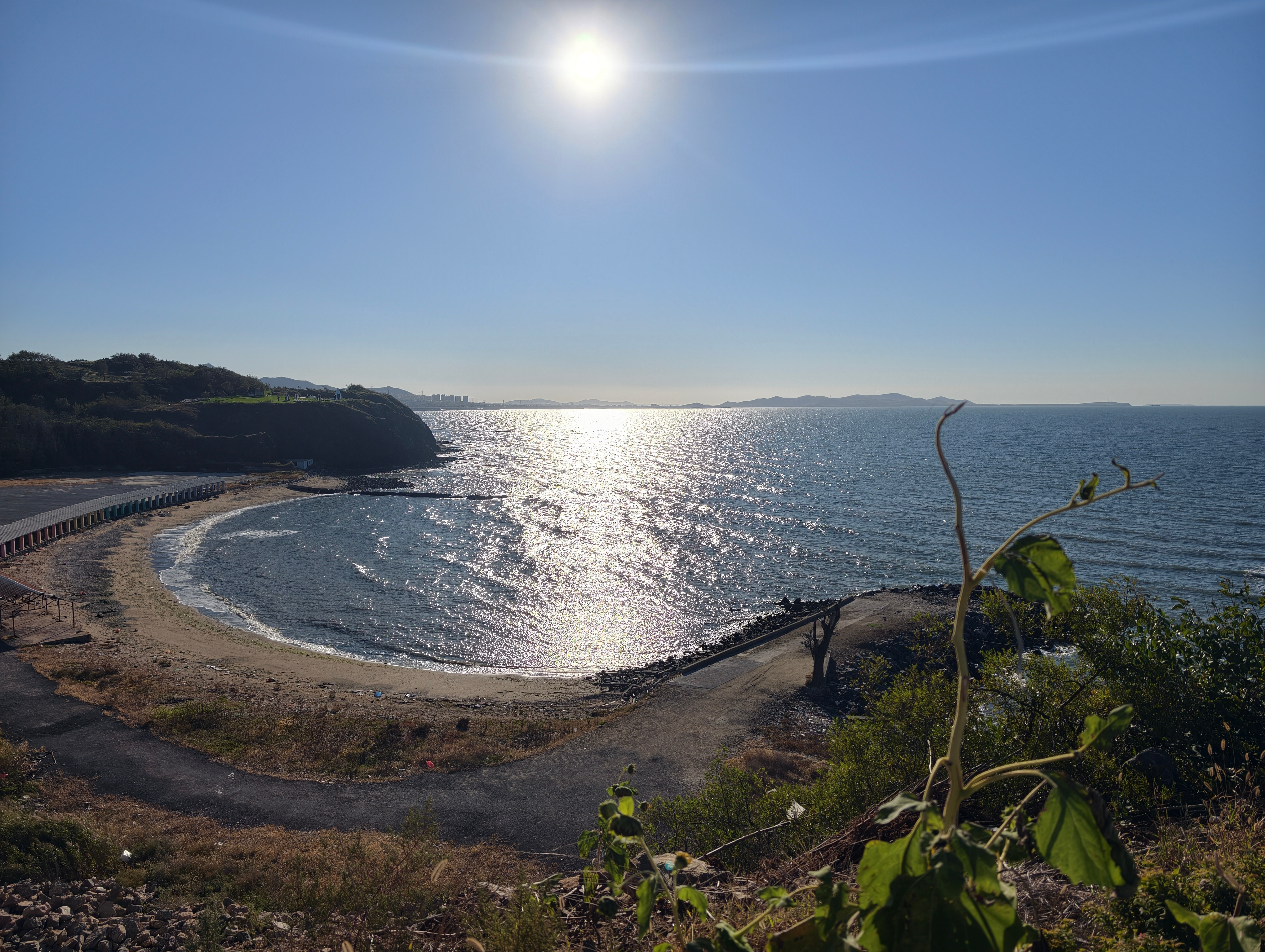 泊霞湾公园：渤海西岸，藏着大连的落日童话盛世华章悦享大连东北超燃ai看大连万千气象看辽宁在大连甘井子