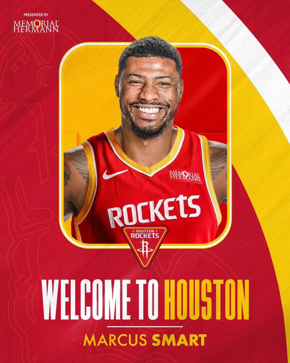 DPOY! 火箭官宣: 热烈欢迎, 我们已正式签下了马库斯-斯马特
