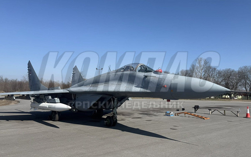 每天认识一件兵器塞尔维亚的米格29挂载CM400AKG新图