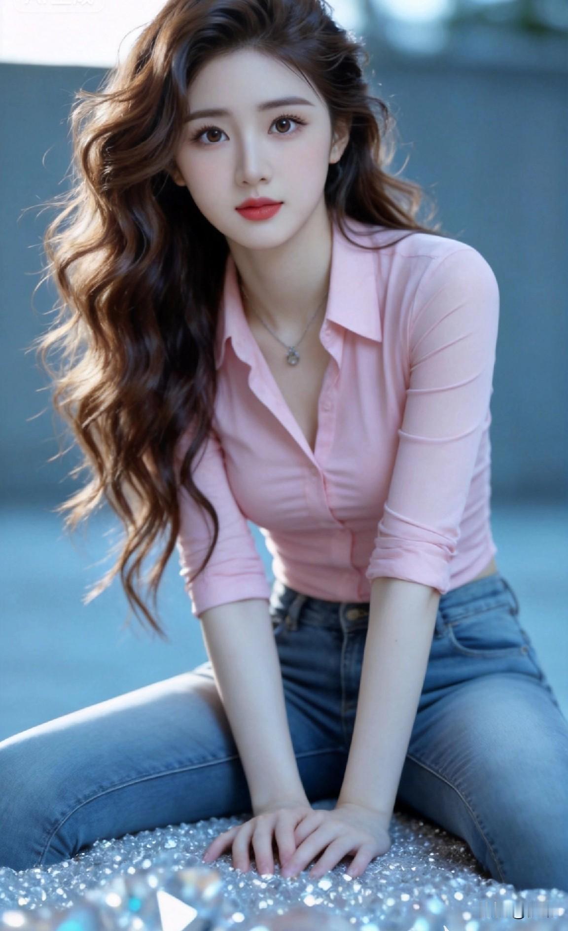 大波浪发型美女大波浪发型美女温柔大波浪造型