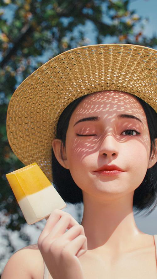 虚拟偶像"阿喜"走红 不完美却惹人爱