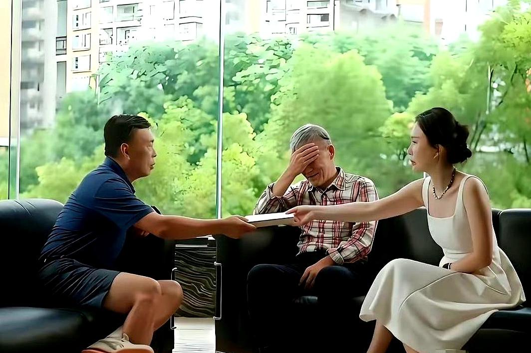 王石那个捂脸的动作，真是胜过千言万语啊！当田朴珺单手把书递给段永平时，老王那“掩