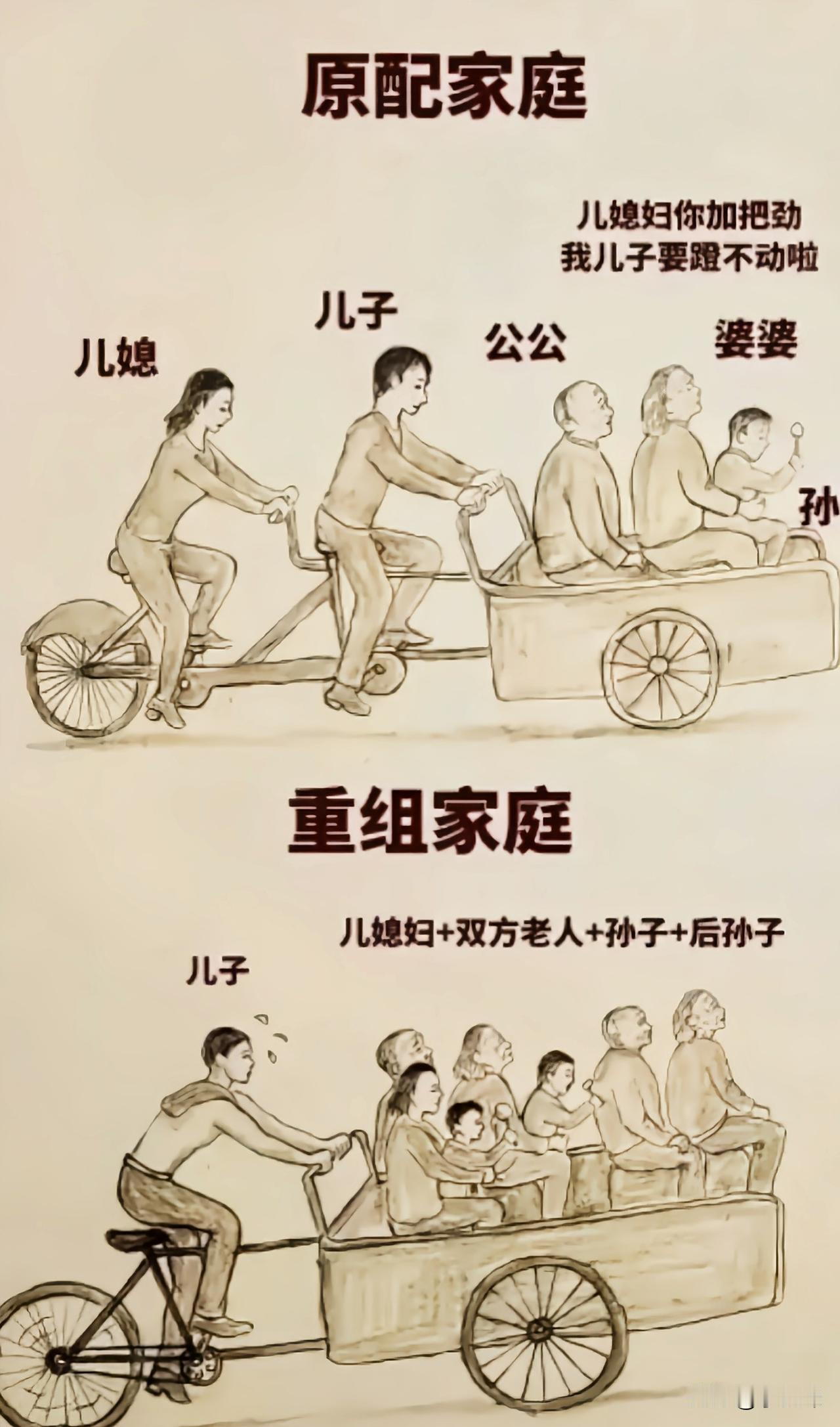 为什么都说重组没有原配好呢？一张图就看明白了