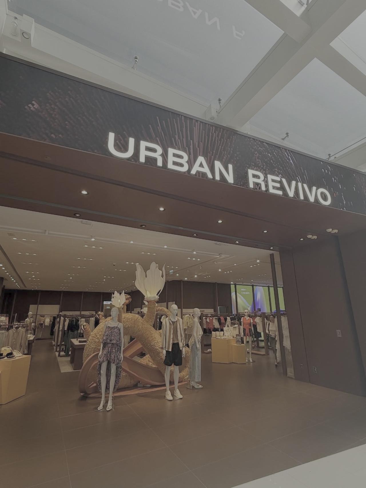 内地服饰品牌UR进攻香港URBANREVIVO香港首间分店喺￼海港城，听日