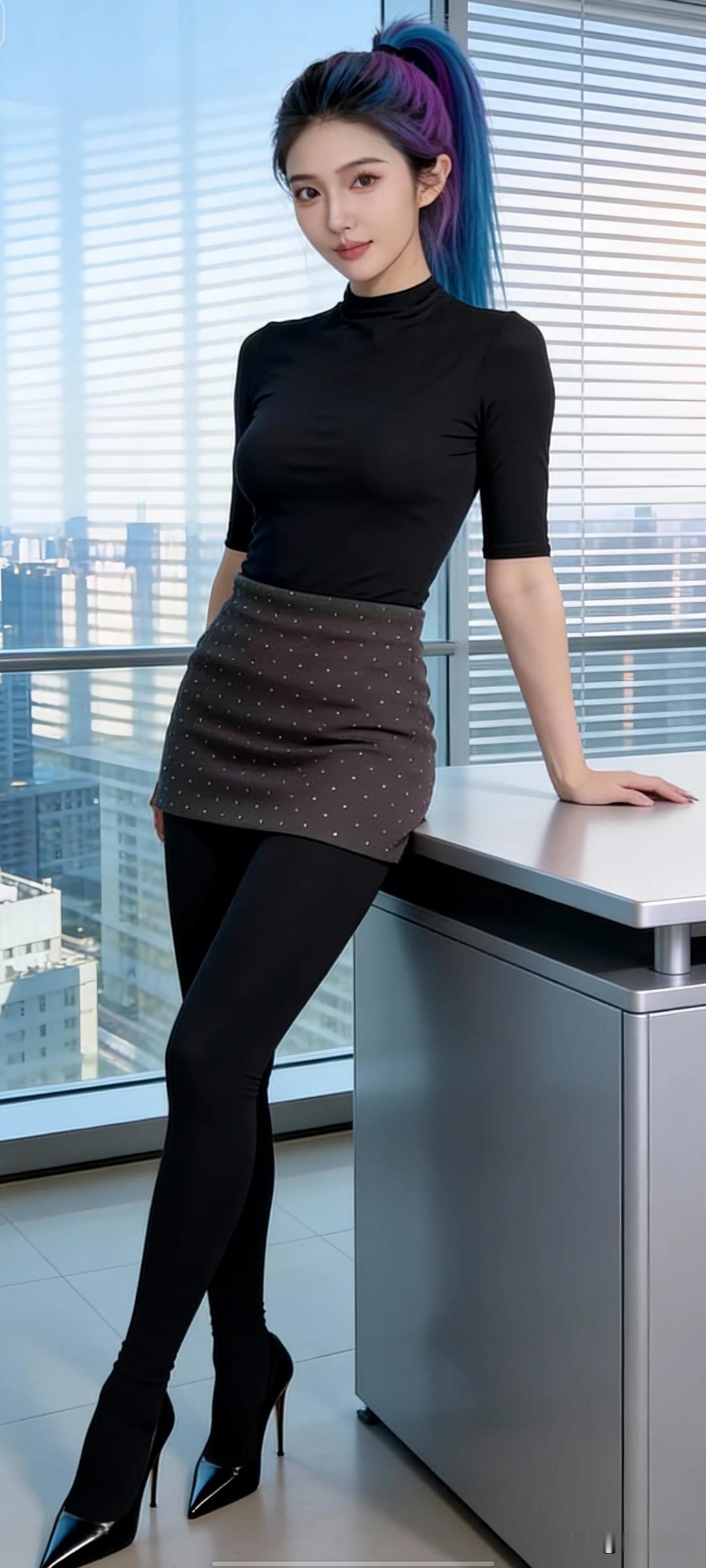 天冷了，穿上厚黑，随便拍几张照片。