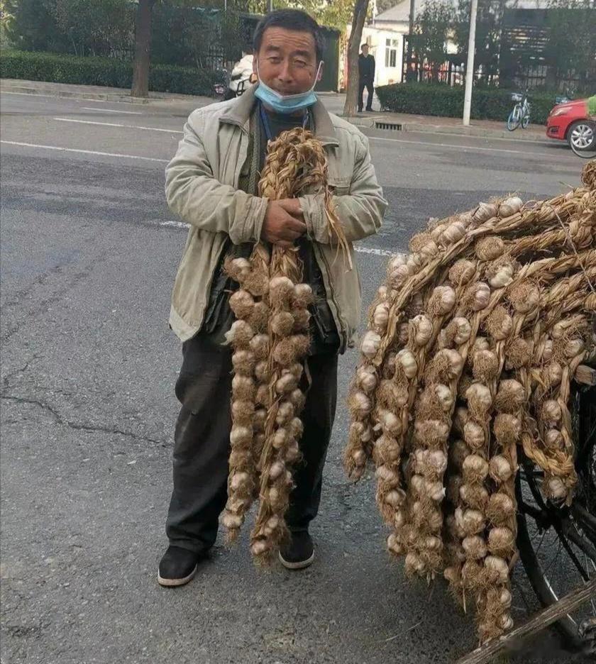 多吃大蒜对身体好，还有保健功能～～