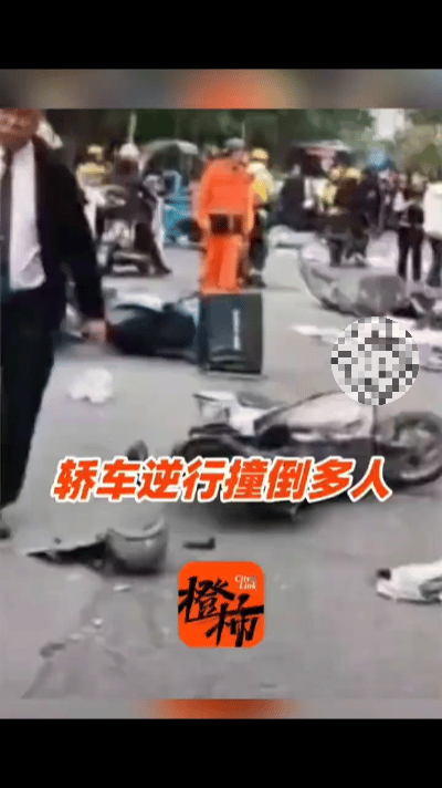 福州街头惊险瞬间！轿车高速逆行连撞数车，5人送医含伤者需手术……12月22