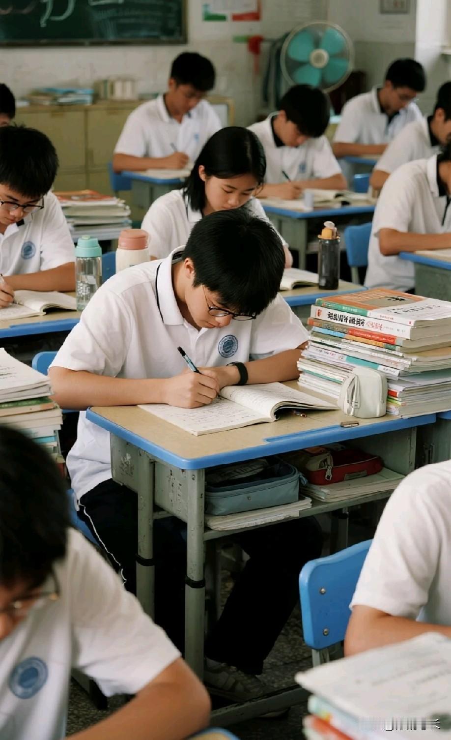 上了高中你才会发现，绝大多数人的目标应该定在450~550分这个区间，也就是普