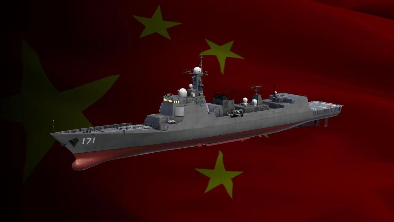 MW现代战舰中系1～3级船只中国海军中国军舰中国军力展示