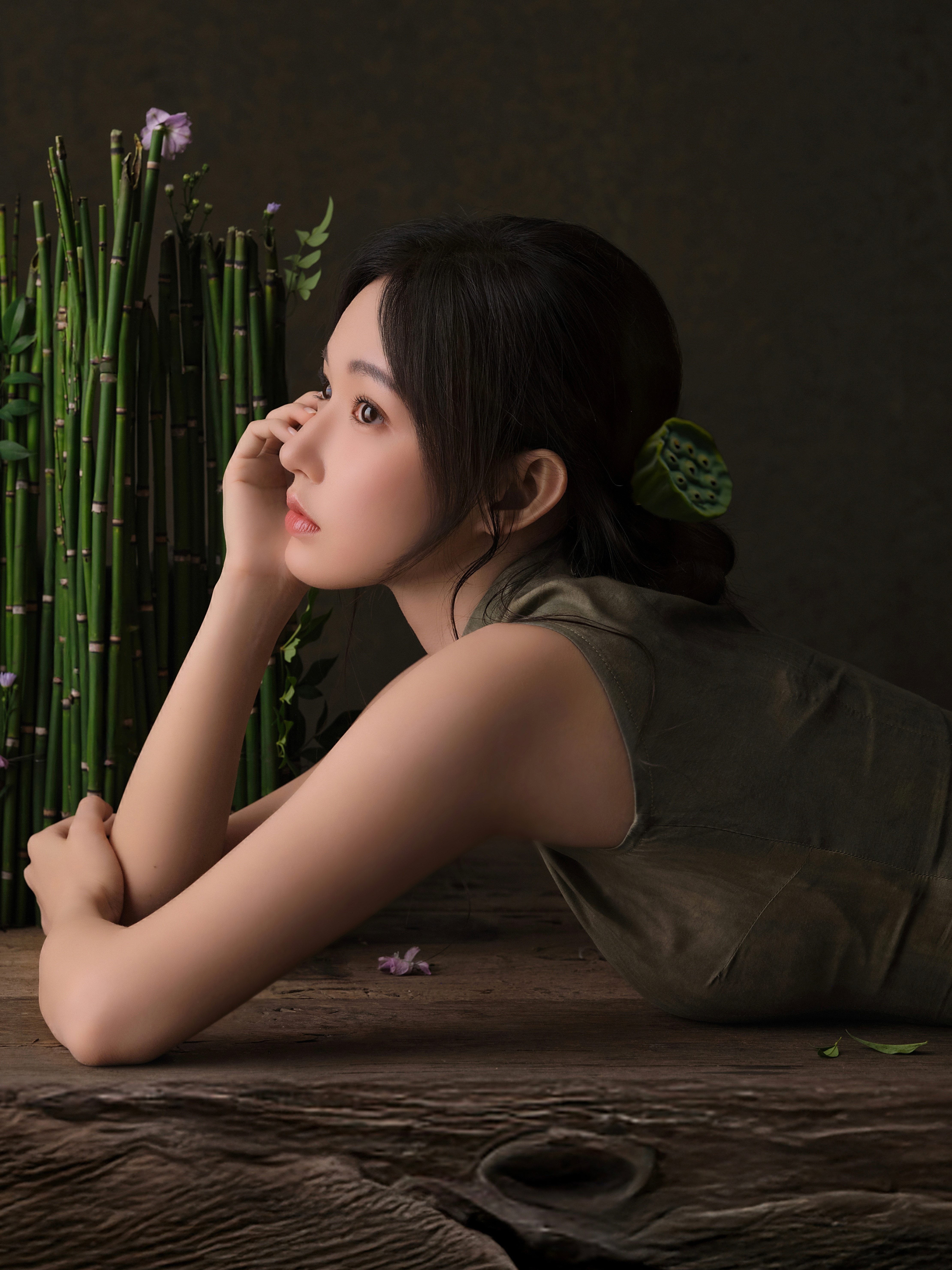 程潇最新中秋营业照，和潇潇一起过中秋🎑​​​