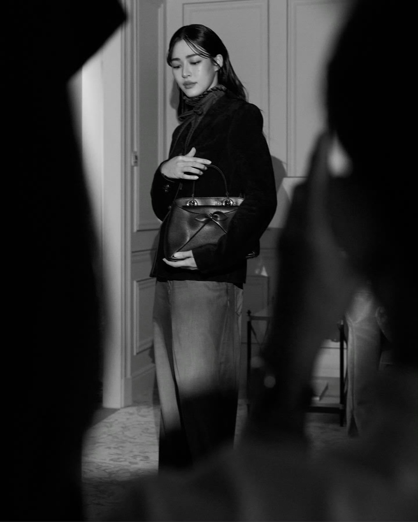 邝玲玲DIOR巴黎时装周