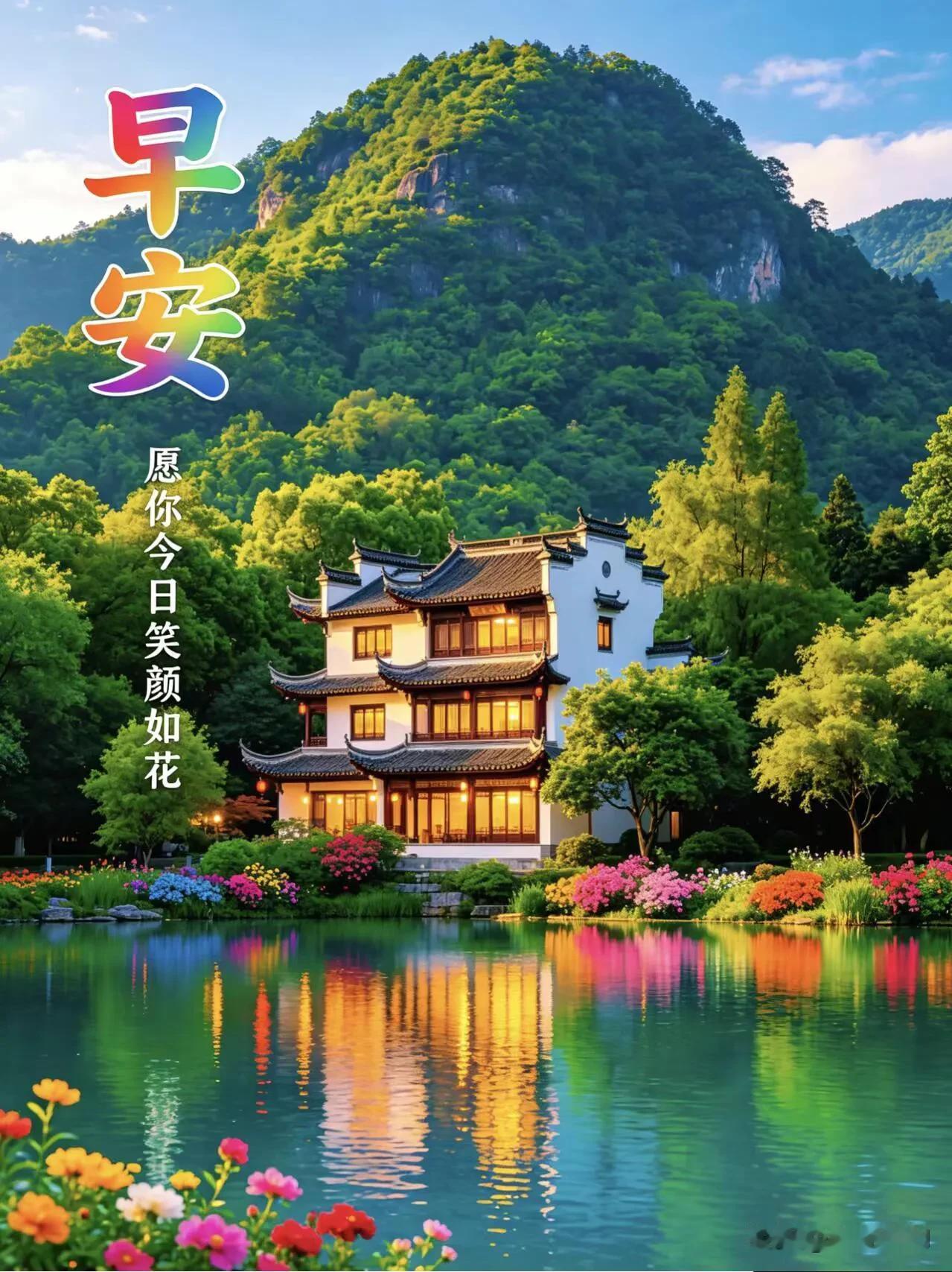 生活不会辜负每一份坚持，早安，为梦想前行。