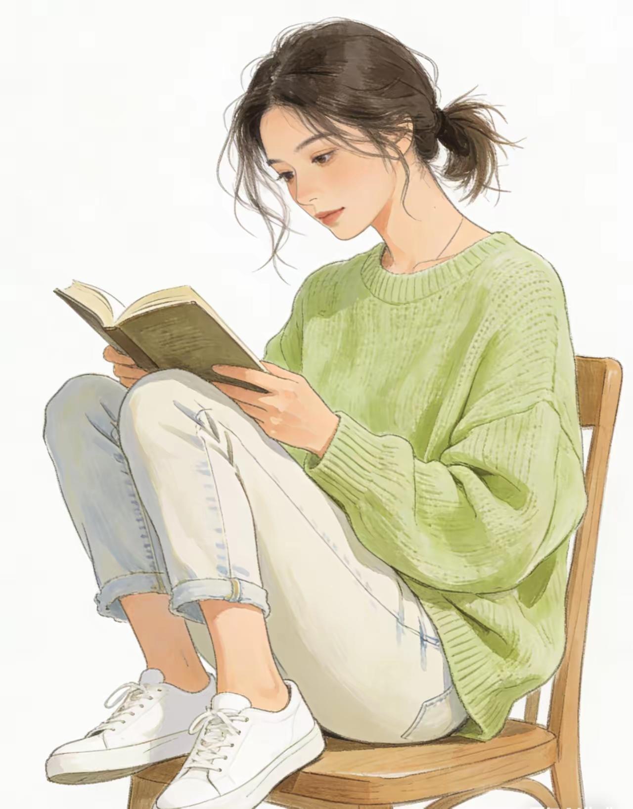 婆家，娘家，都不想去，老公也不想要，只想一个人待着，喝喝茶，看看书，刷刷