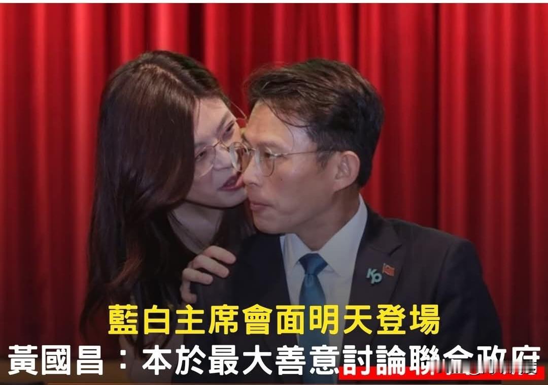 联合报旗下联合新闻网故意选这张图片作封面意欲何为？是想透露什么讯息？是赞赏蓝白合