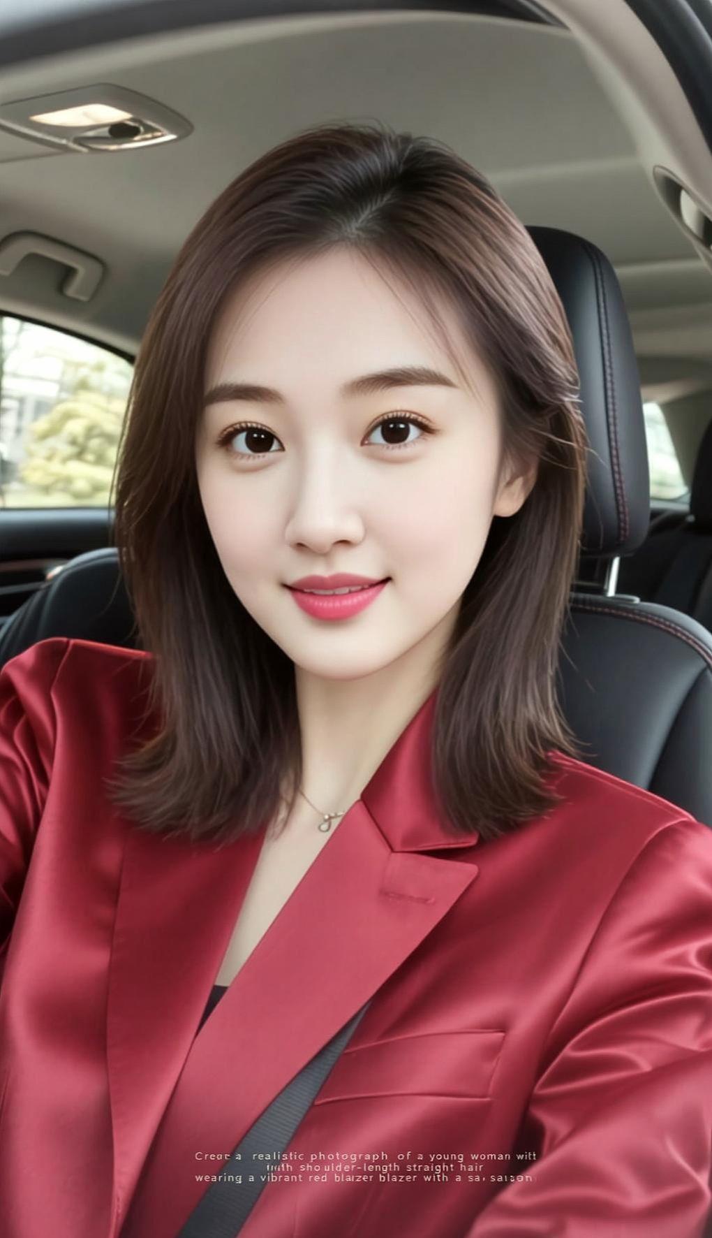 AI车内红影年轻人的时尚追求做阳光气质的女人