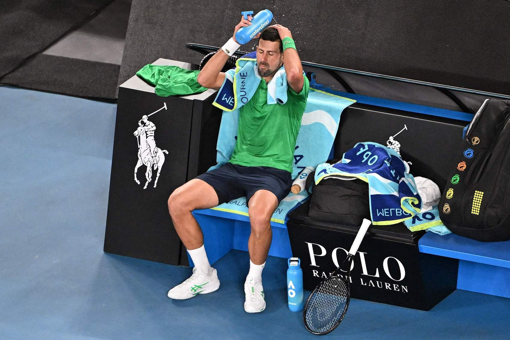 德约的大满贯冠军数继续停留在24个, 上一次夺冠是2023年美网